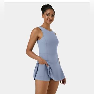 Halara everyday backless 2 in one flare tennis/activity dress XS